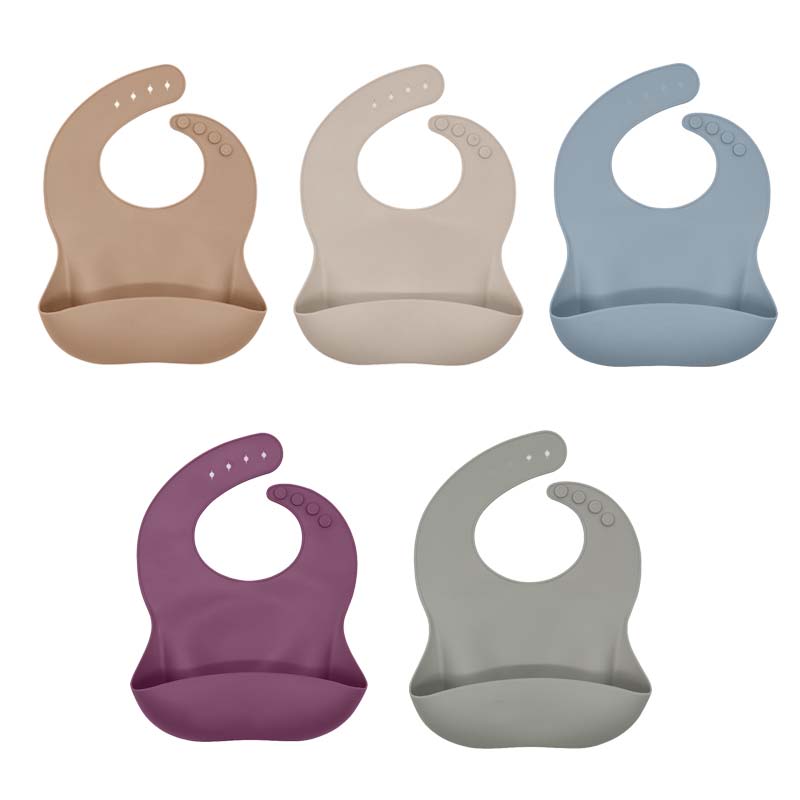 Soft Baby Bibs For Silicone Bib Tableware