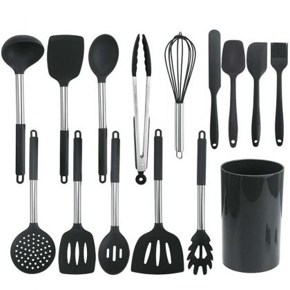 soft silicone utensils kitchen tools set