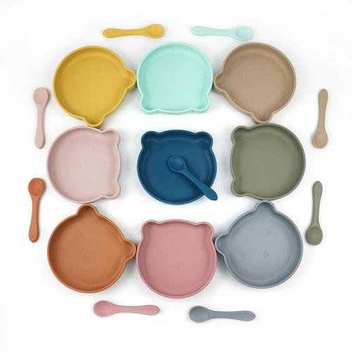 Baby Feeding Plate Silicone