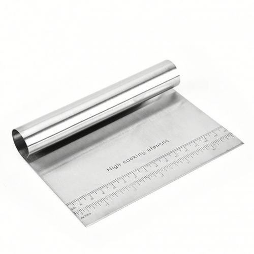 Wholesale price stainless steel Measure Dough Chopper with stainless steel Handle