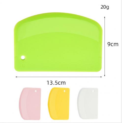 Custom Color Scraper Spatula For Dough pastry cutter butter Baking Tool