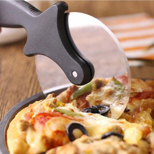 Custom Stainless Steel PP Handle Pizza Cutter Wheel Suppliers