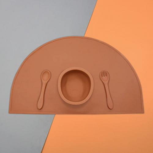 Silicone Baby Placemat Waterproof Dishwasher Safe Easy To Clean