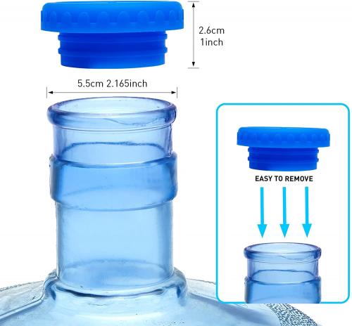 Wholesale Water Jug Caps 5 Gallon Reusable Silicone