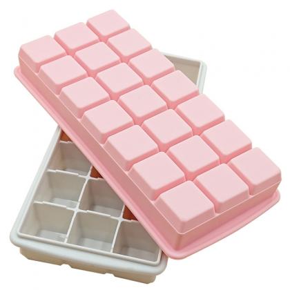 21 Holes Silicone Ice Cube Tray